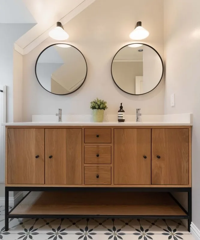 Bathroom vanity project
